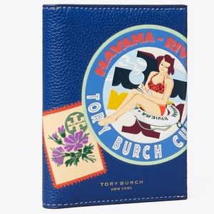 Tory burch Perry Havana Passport Case